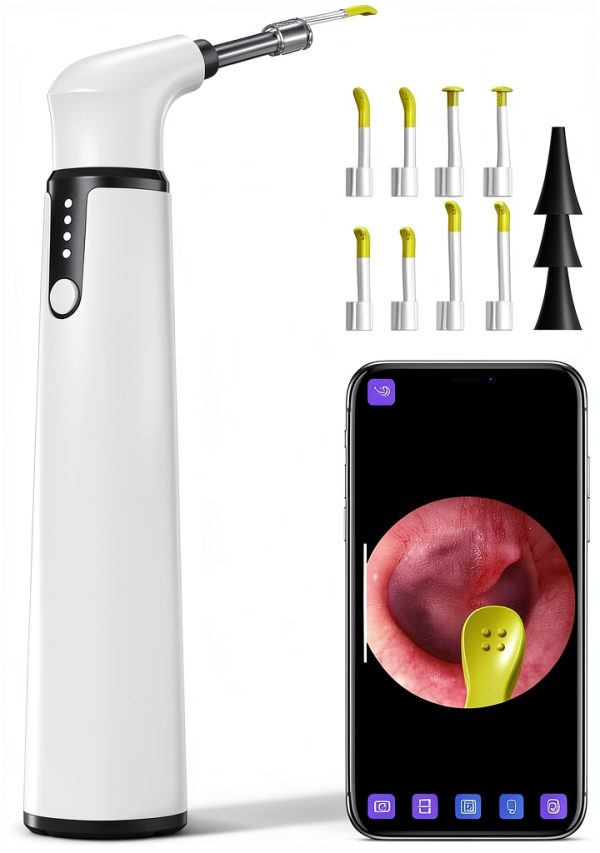 Ear Specula Set for ScopeAround Digital Otoscope, Set of 50 Pieces, Replacement Otoscope Tips, Ear Speculum, Compatible with ScopeAround SA39W/SA39i/M28/MS450 Otoscope-8