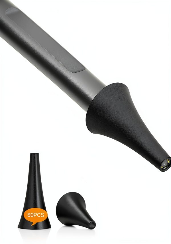 Ear Specula Set for ScopeAround Digital Otoscope, Set of 50 Pieces, Replacement Otoscope Tips, Ear Speculum, Compatible with ScopeAround SA39W/SA39i/M28/MS450 Otoscope-1
